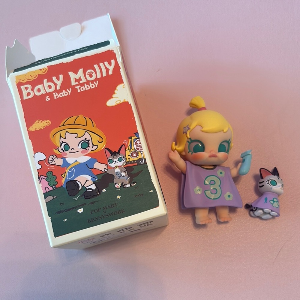 POPMART Baby Molly & Baby Tabby  - I Am Your Barber